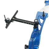 SAS Recurve Bow CNC Target Sight T Shape Adjustable Aluminum Blue - Open Box