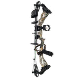 SAS Feud X 30-70 Lbs 19-31" Compound Bow Pro Package 300+FPS Camo - Used