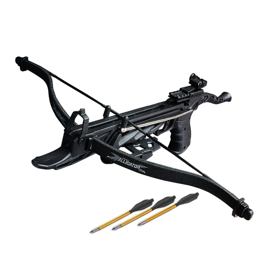SAS Rogue 80 Pound Self-Cocking Pistol Crossbow with Handgrip Balck -Refurbished