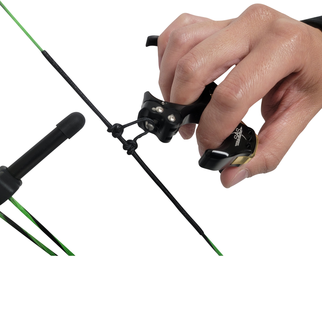 SAS CNC Aluminum Back Tension Release Aid with 3/4 Finger Target Compo Southlandarchery