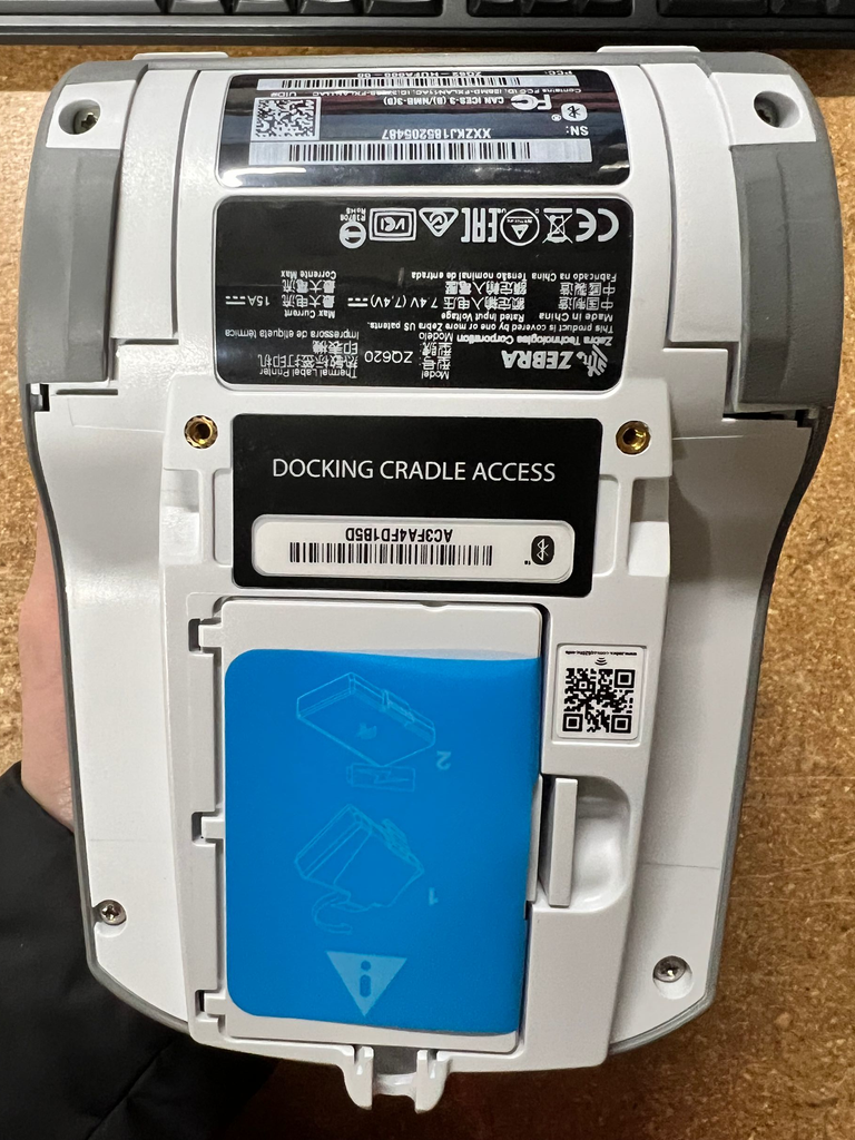 Zebra ZQ620 DT Printer 203dpi Healthcare Approved Southlandarchery