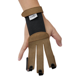 SAS Leather Traditional Gloves for Archery Target Shooting Glove Small -Open Box