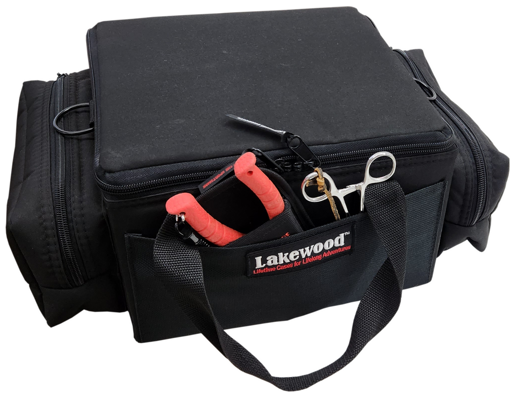 Lakewood Mini Sidekick Tackle Storage Box Made in the USA - Black