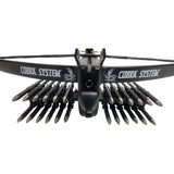 SAS Pistol Crossbow Quiver 3D Printed for 24 Bolts Holder Weaver Mounting Kit
