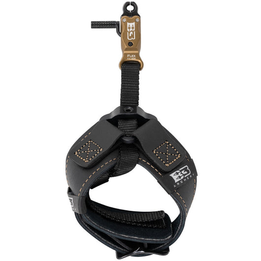 B3 Archery Alpha Release Aid with Swivel Stem/Flex Connector System - Brown