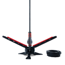Bohning Complete Cauldron Fletching Jig - Black
