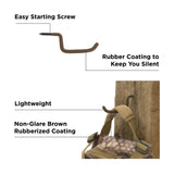 Allen Company Gun & Bow Treestand Screw-In Gear Hanger Brown - 3/Pack