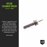 Breakthrough Clean Technologies® Nylon Chamber Brush - Black/Brass