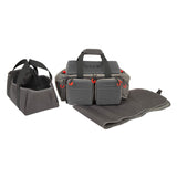 Allen Company Competitor Gun Range Bag 16.6" L x 9" W x 11.8" H - Gray