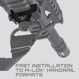 Allen Company Citadel Qd Picatinny Rail Weapon Mount - Black