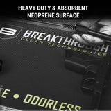 Breakthrough Clean Technologies® Handgun Mat, 17" L x 11" W - Multi-Color