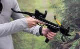 SAS Prophecy 80 Pound Self-cocking Archery Crossbow w/ Red Dot Scope