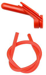 Pine Ridge Nitro Peep Sight with Color Matched Silicone Tubing - 3/16" or 1/4"
