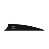 Bohning X Vane 3" Shield Cut 100/Pack - Black, Neon Yellow, or White