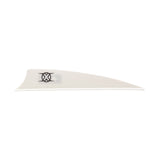 Bohning X Vane 3" Shield Cut 100/Pack - Black, Neon Yellow, or White