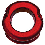 Pine Ridge Archery Z38 Aluminum Peep Sight 1/4 in 6 Packs - Blue/Red/Lime Green