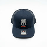 Ravin Logo Black HatRaven Hat Richardson 112 Trucker Cap - Olive, Black
