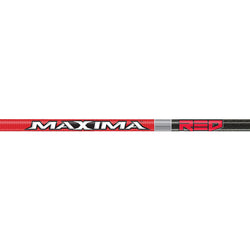 Carbon Express Maxima Red Arrow Shaft Size 250 400 Spine- 12/Pack