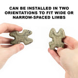 LimbSaver TwistLox Dampener for Split Limb Bows - 4/Pack
