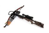 SAS 175lbs G1 Camo Recurve Hunting Crossbow 4x32 Scope Package