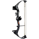 Bear Archery Brave Bow Set Black Compound Youth Target Practice Package
