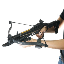 SAS Rogue Self-Cocking Pistol Crossbow w/ Adjustable Stock