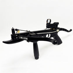 SAS Prophecy 80 Pound Self-cocking Archery Crossbow w/ Red Dot Scope