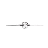 SAS NC Hypodermic +P 2-Blade Broadhead 100/125 Grain 1.75" Cutting Dia.- 3/Pack