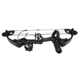 SAS Hero Junior Kid Youth Compound Bow Package 10-25 LBS Black - Open Box