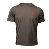 Badlands Men's Mutton Short Sleeve 190g Merino Wool Base Layer Medium-Open Box