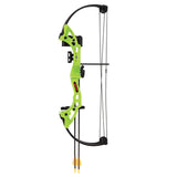 Bear Archery Brave Right Hand Youth Bow Set Green Color package - Used