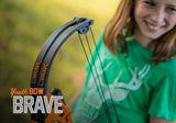 Bear Archery Brave Right Hand Youth Bow Set Green Color package - Used