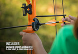 Bear Archery Brave Right Hand Youth Bow Set Green Color package - Used
