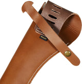 Allen Company Red Mesa Leather Pistol Holster Size 04 RH Brown Leather- Open Box