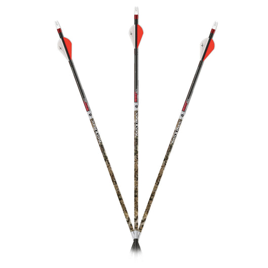 SAS Maxima Red Contour SD Arrows .203” ID 400 Fletched - 6/Pack