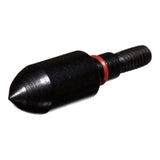 Titan 11/32" Archery Stay-Tight Steel Bullet Points, 125-Grains 6/Pack- Black