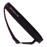 Titan Compact Back Quiver - Black & Purple
