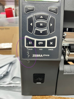 Zebra ZT41042-T010000Z Monochrome Barcode Thermal Printer - Used