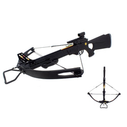 SAS Panther 150lbs Compound Crossbow 280 FPS Black w/ 4 Aluminum Bolts- Used