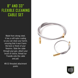 Breakthrough Clean Technologies Nylon Coated Steel Cable Set 8