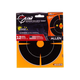 EZ Aim Adhesive Splash Reactive Paper Shooting Targets 6"W x 6"H - 12/Pack