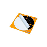 EZ Aim Adhesive Splash Reactive Paper Shooting Targets 6"W x 6"H - 12/Pack