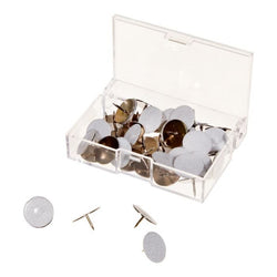 Allen Company Reflective Trail Marking Tacks White 1/2