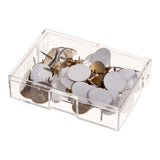 Allen Company Reflective Trail Marking Tacks White 1/2" - 50/Pack