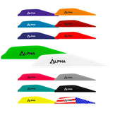 Bohning Alpha AR 1250 Vane 2.8in - 36/PK or 100/PK