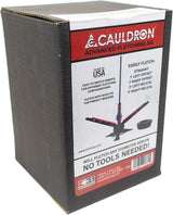 Bohning Cauldron Fletching Jig Triple Vane System Tool-Free Helix - Black