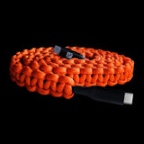 Dark Energy USB C to USB C Paracord Cable Durable Nylon Fiber Cover 18W - Orange