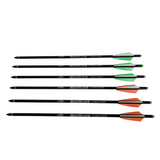 SAS 15" Manticore Carbon Bolts for Hunting Recurve Crossbow 6/Pack - Open Box