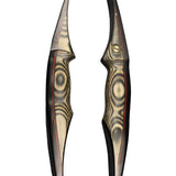 SAS Gravity 64" Hunting Longbow Wooden Traditional 35lbs LH - Open Box