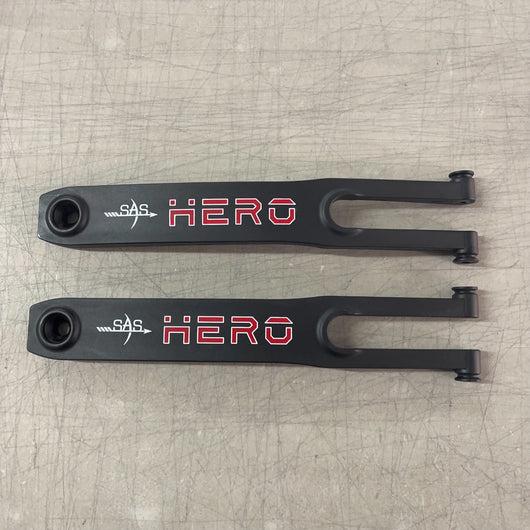 SAS Hero Junior Kid Youth Compound Bow Replacement Limbs Only Black